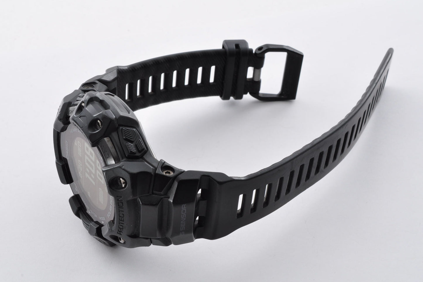 Casio G-SHOCK GBD-H1000-1JR Black Resin w/Case Cable 3475 Used From Japan