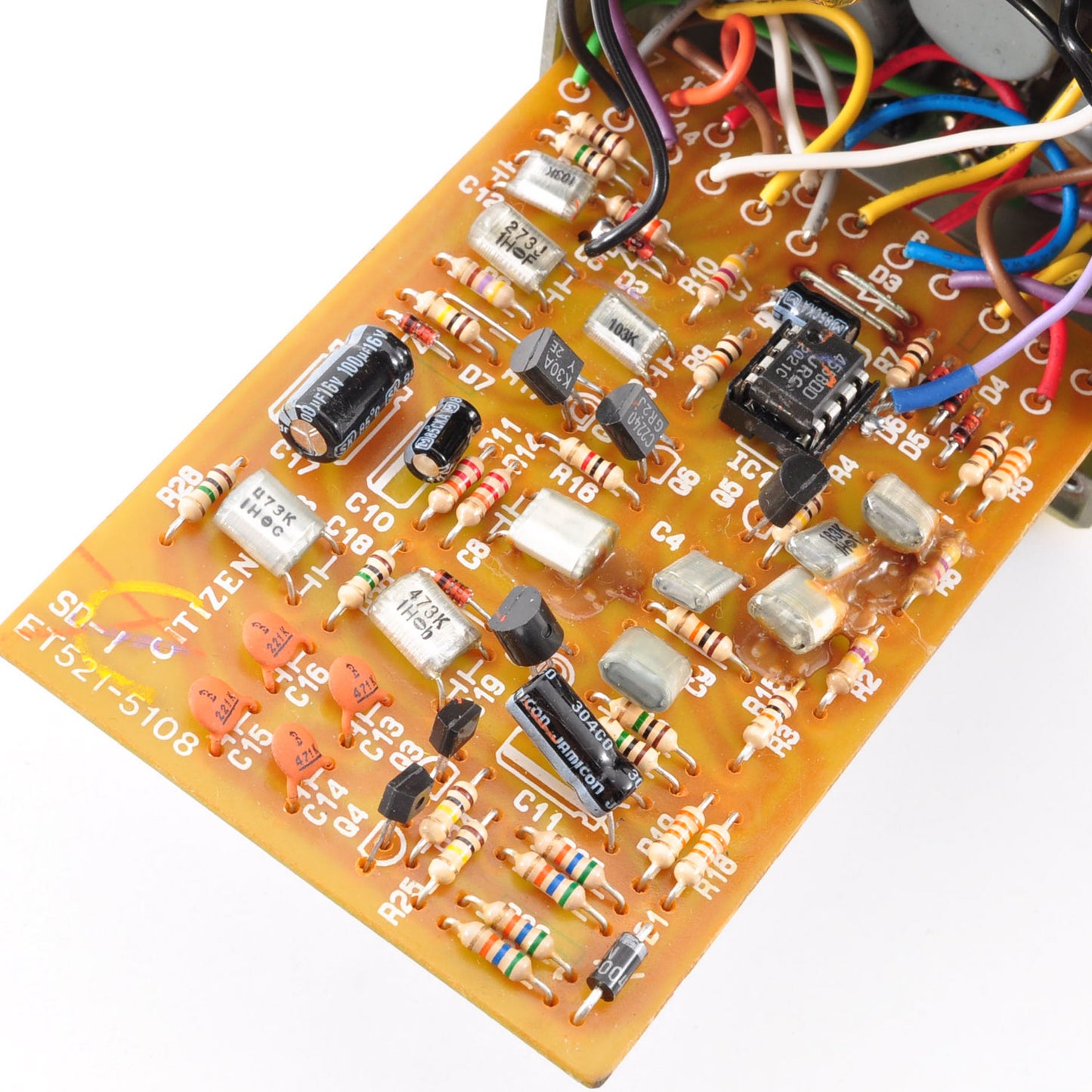 Boss SD-1 Modified Volt-Down 2.5-7.5V Fuzz Sound Super Overdrive Made In Taiwan 2003 Used From Japan #QR11954
