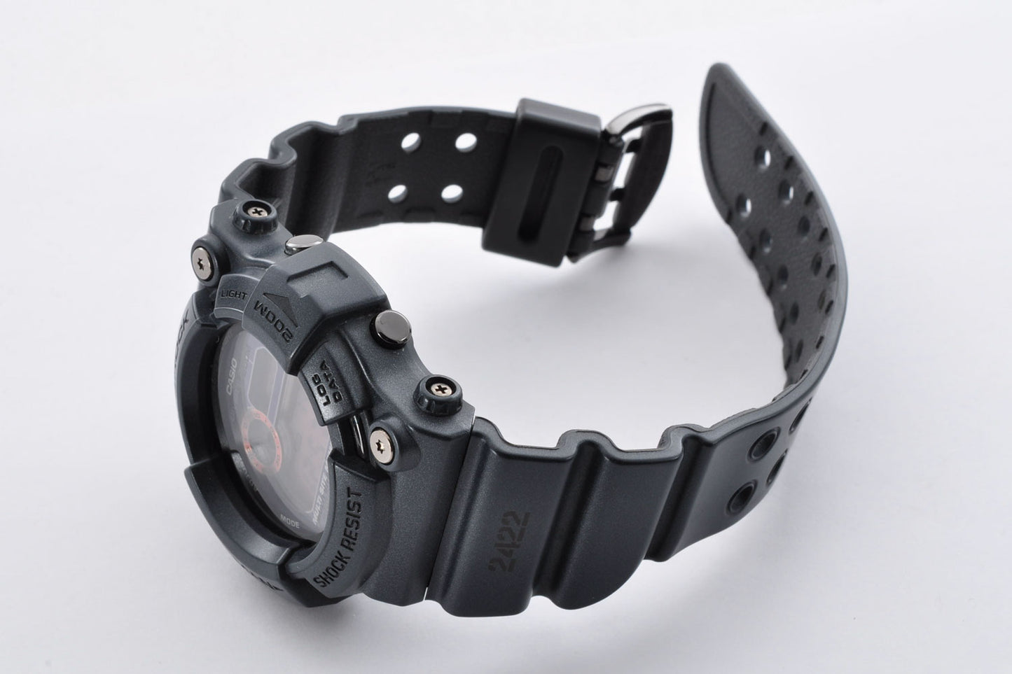 CASIO G-SHOCK GW-200MS-1JF FROGMAN Men In Rusty Black Tough Solar 2422 Used From Japan
