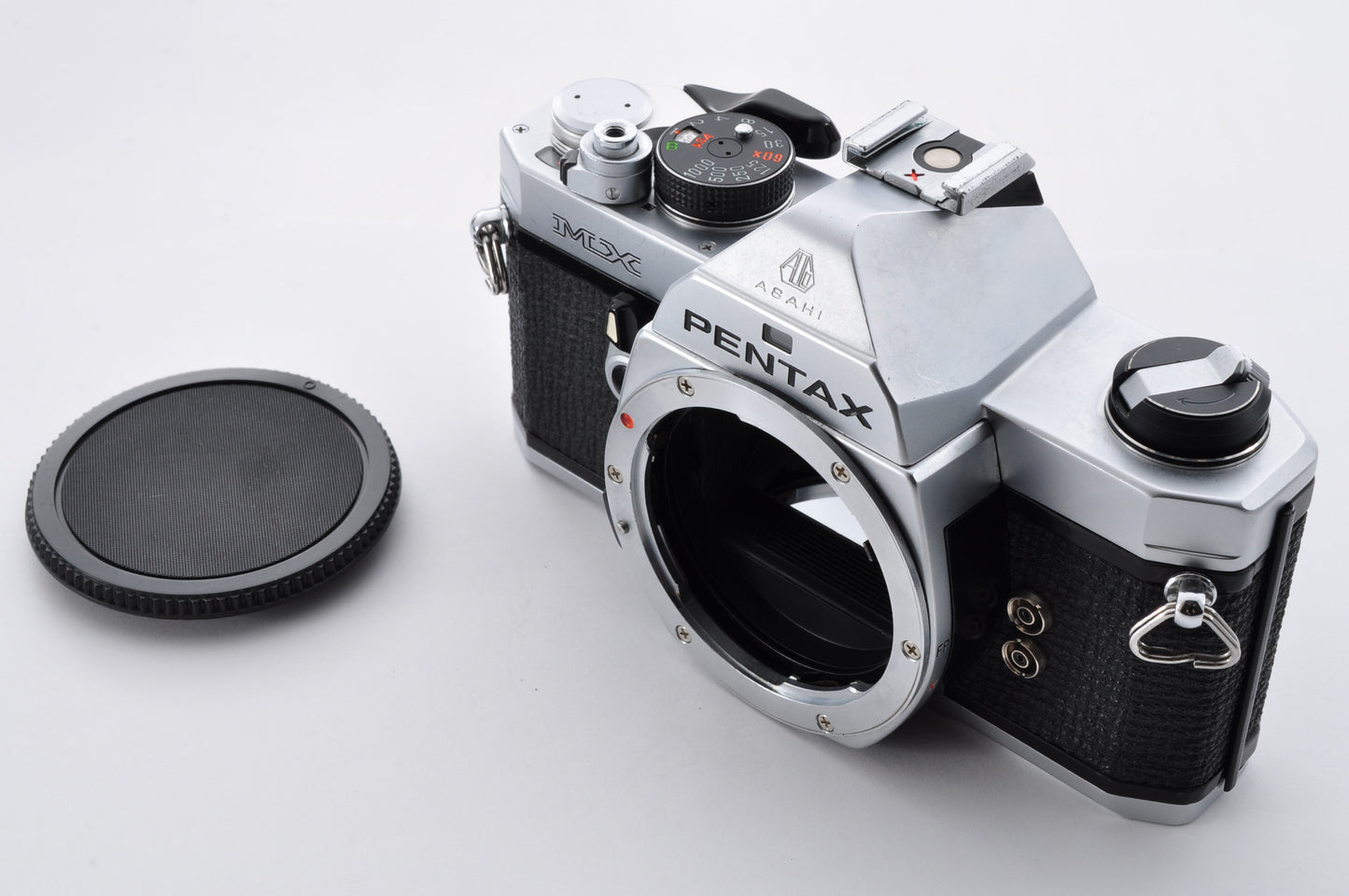 Pentax MX Silver Maintained Meter Works 35mm SLR Film Camera Body Only From Japan #9514764