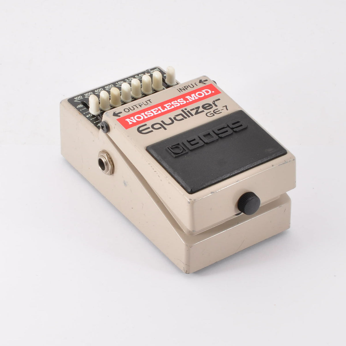 Boss GE-7 Modified Noiseless Equalizer Made In Taiwan 1995 PSA.OK Guitar Effects Pedal UsedJ From Japan #DH22866