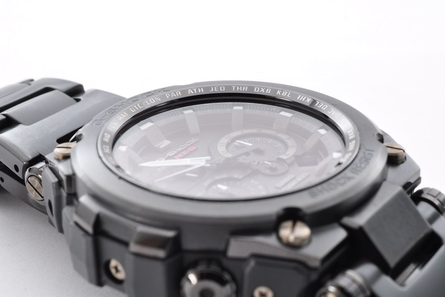 CASIO G-Shock MTG-S1000BD Radio Solar Men's Watch Black 5369 Used From Japan