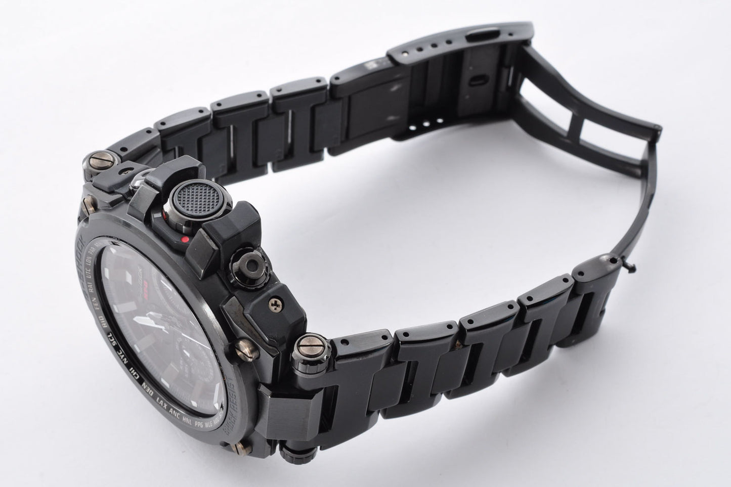 CASIO G-Shock MTG-S1000BD Radio Solar Men's Watch Black 5369 Used From Japan