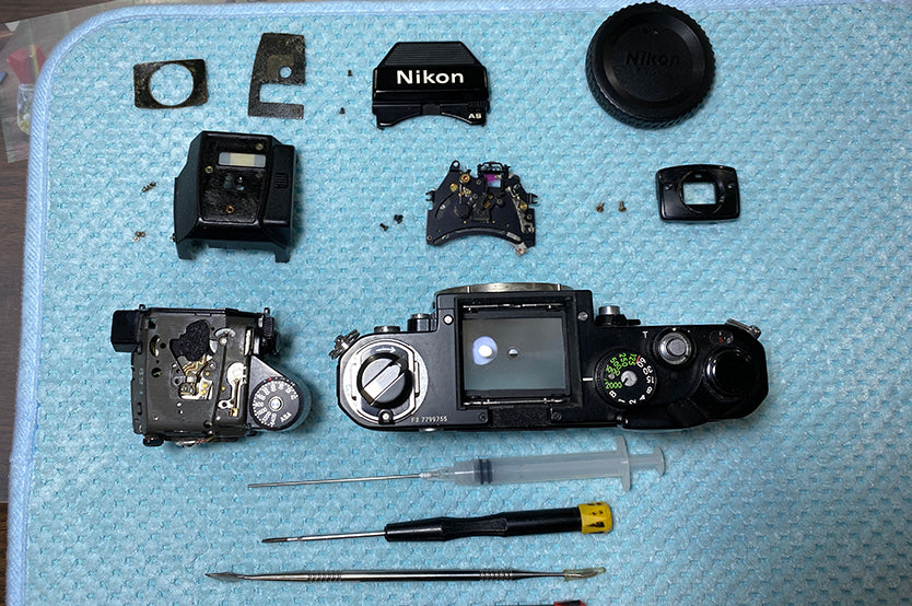 Nikon F2 Photomic AS DP-12 Black 35mm SLR Film Camera Body Only From Japan #7799755