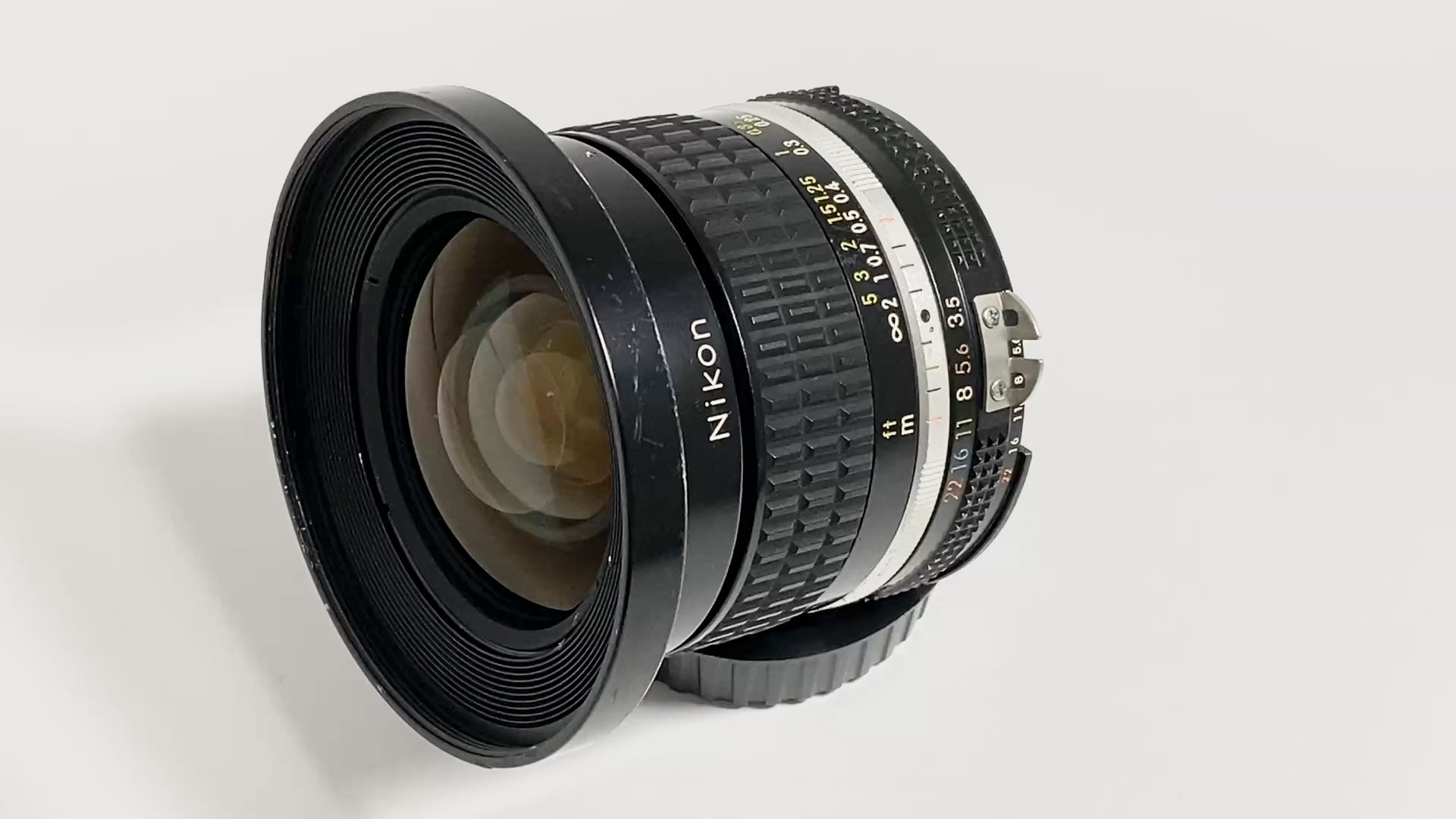 Nikon Ai-s Nikkor 18mm F3.5 Maintained Tested Ultra Wide Angle Ais