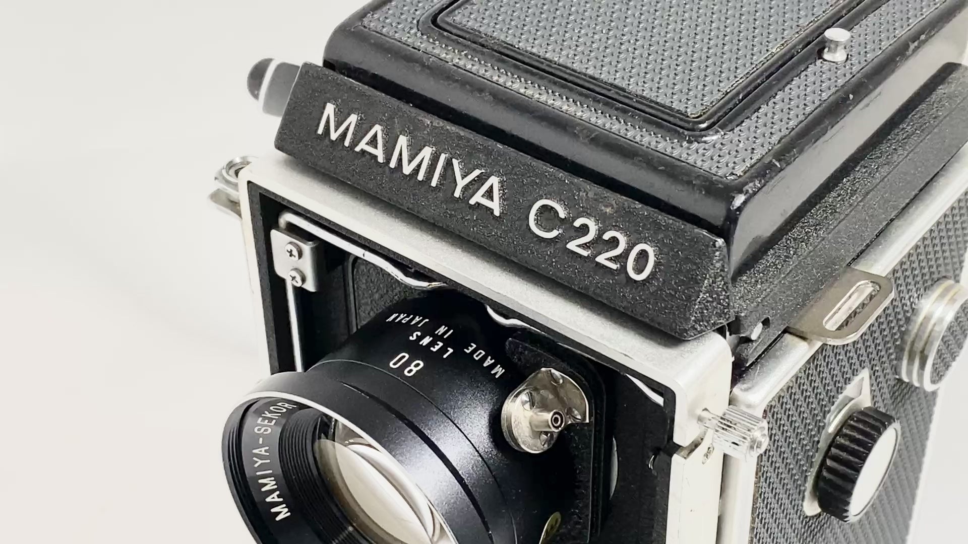 Mamiya C220 Pro Sekor 80mm f2.8 Maintained Blue Dot TLR