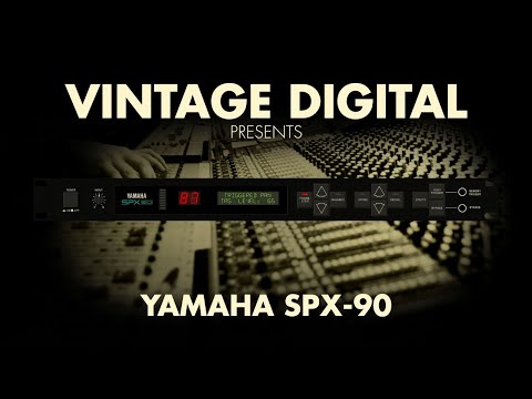 Yamaha SPX90 Digital Multi-Effects Sound Processor Vintage Working